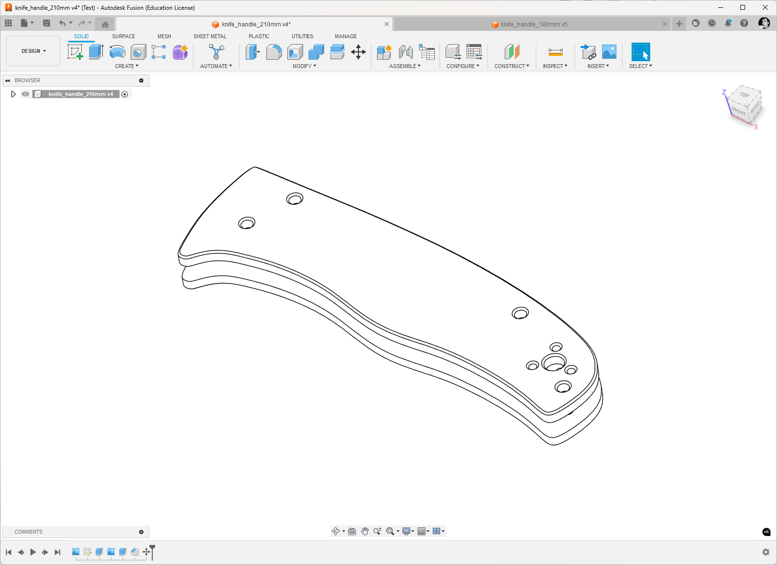 Knife handle prototypes — miniatura 2
