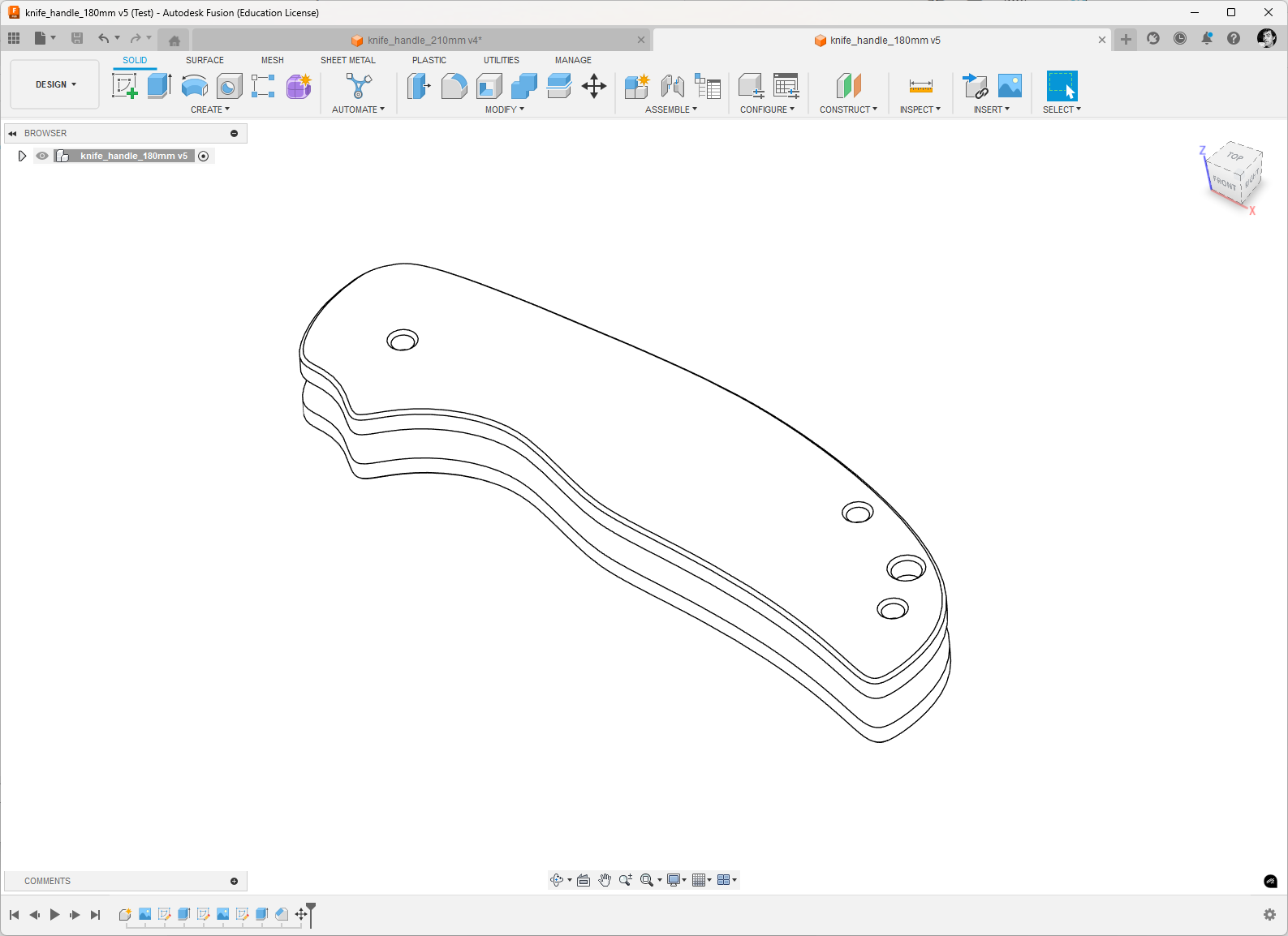 Knife handle prototypes — miniatura 3
