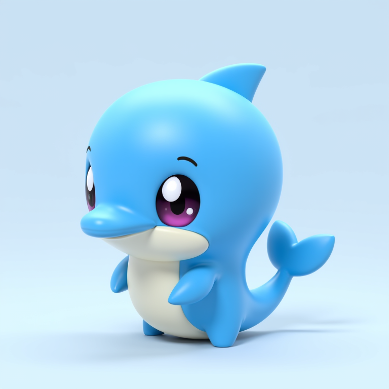 Dolfin Chibi multicolor