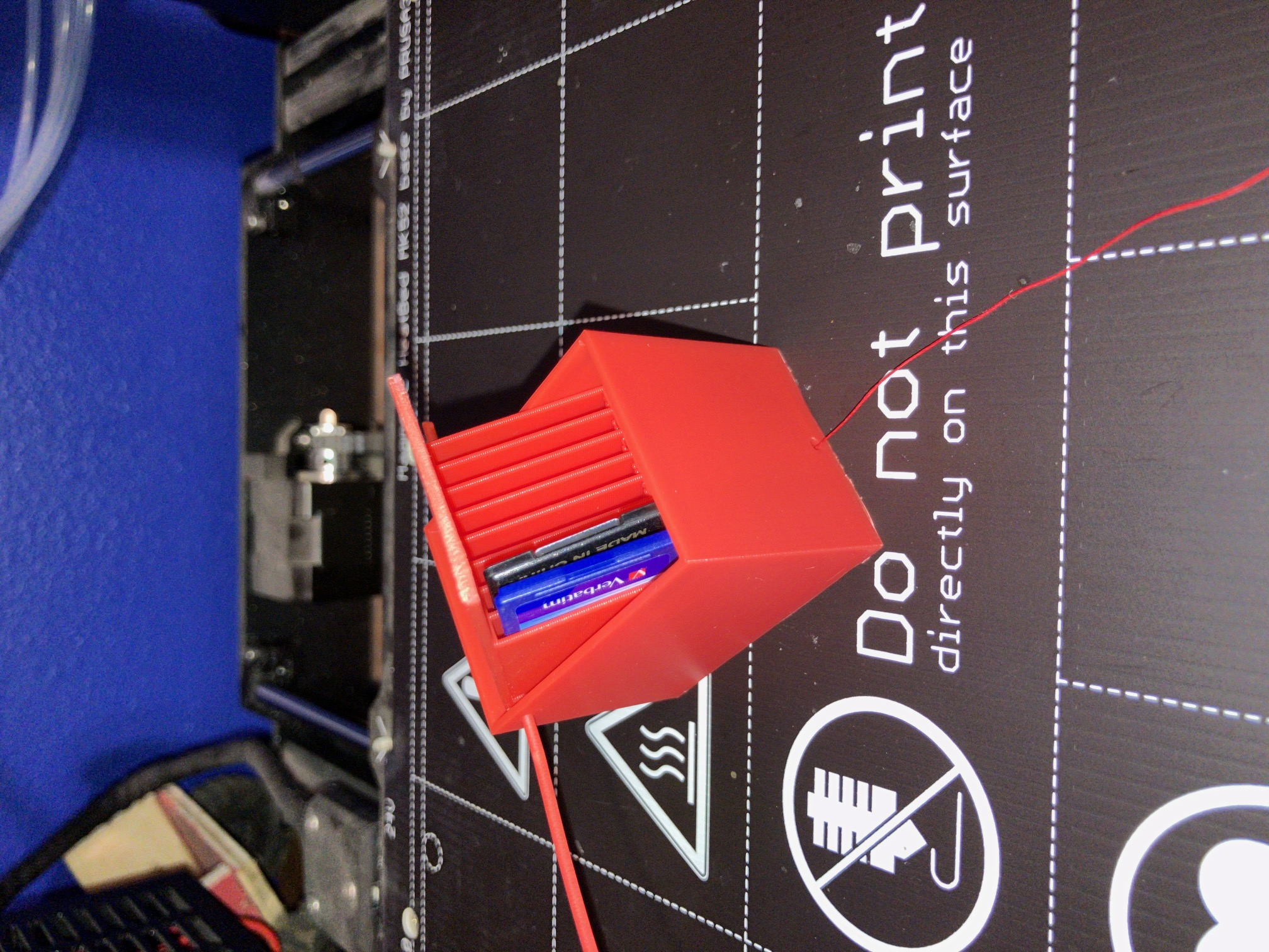 Hideaway Box Sd Card Holder