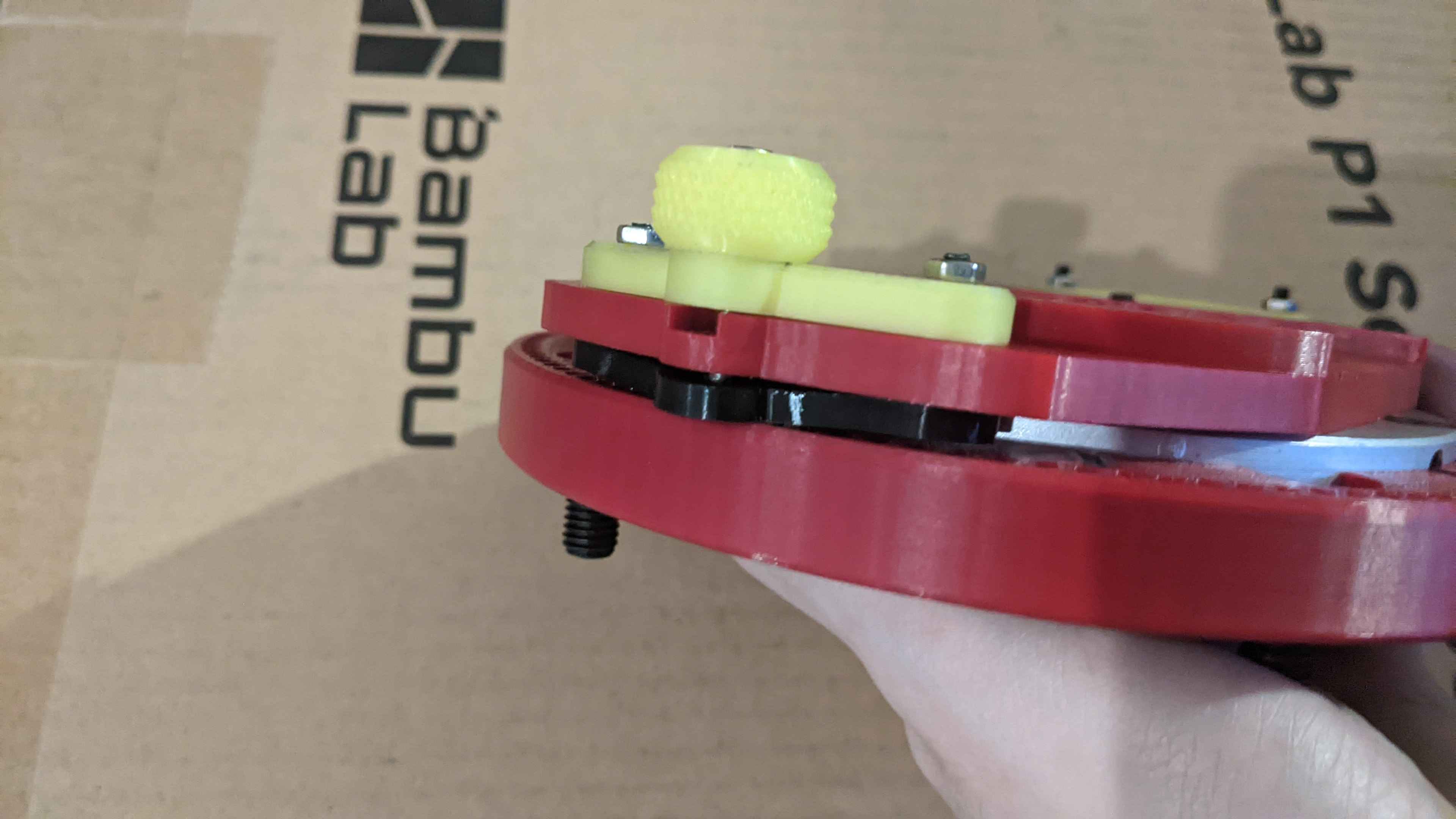 Clutch/Brake Pad for Ball Vise 3D model thumbnail