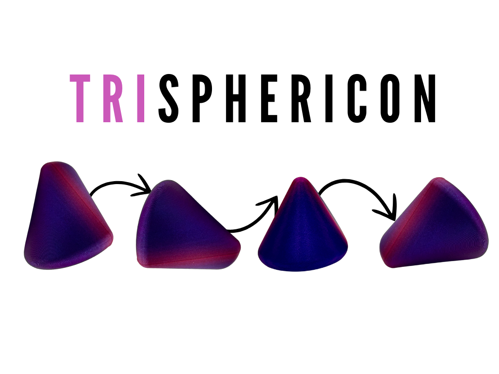Trisphericon - Interesting Rolling Phenomenon