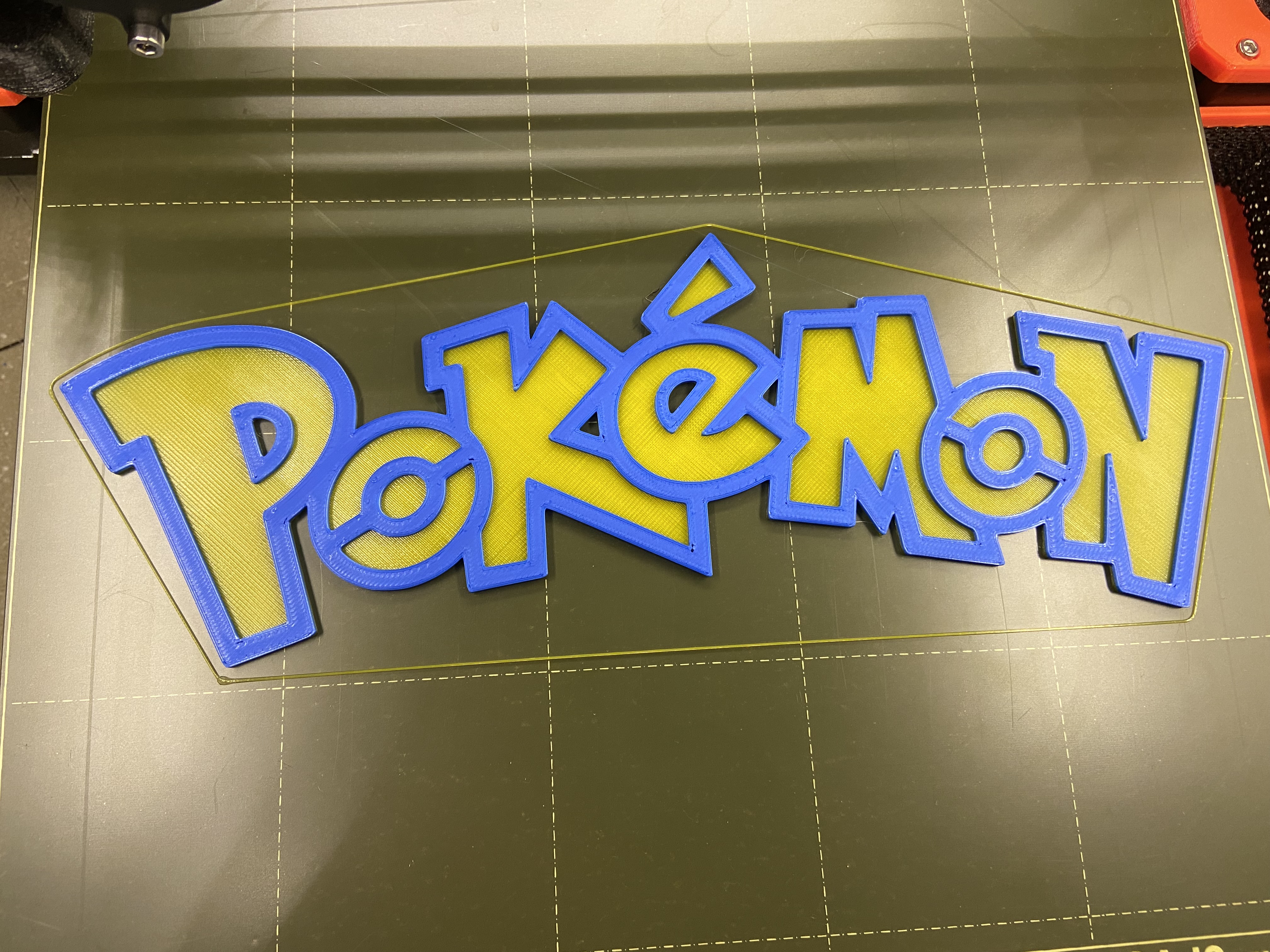 Pokemon Logo Plaque