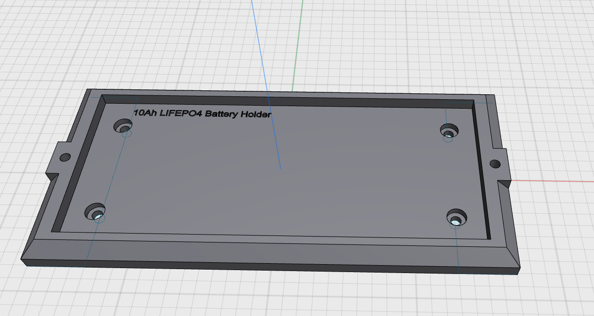 10Ah LIFEPO4 Battery Holder