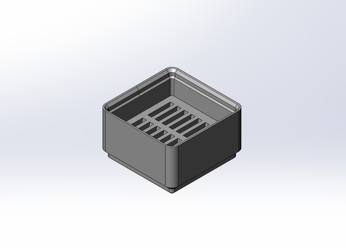 Gridfinity CR1220 Battery Holder Stackable