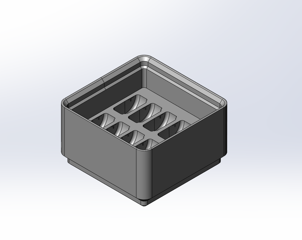 Gridfinity LR44 Battery Holder Stackable
