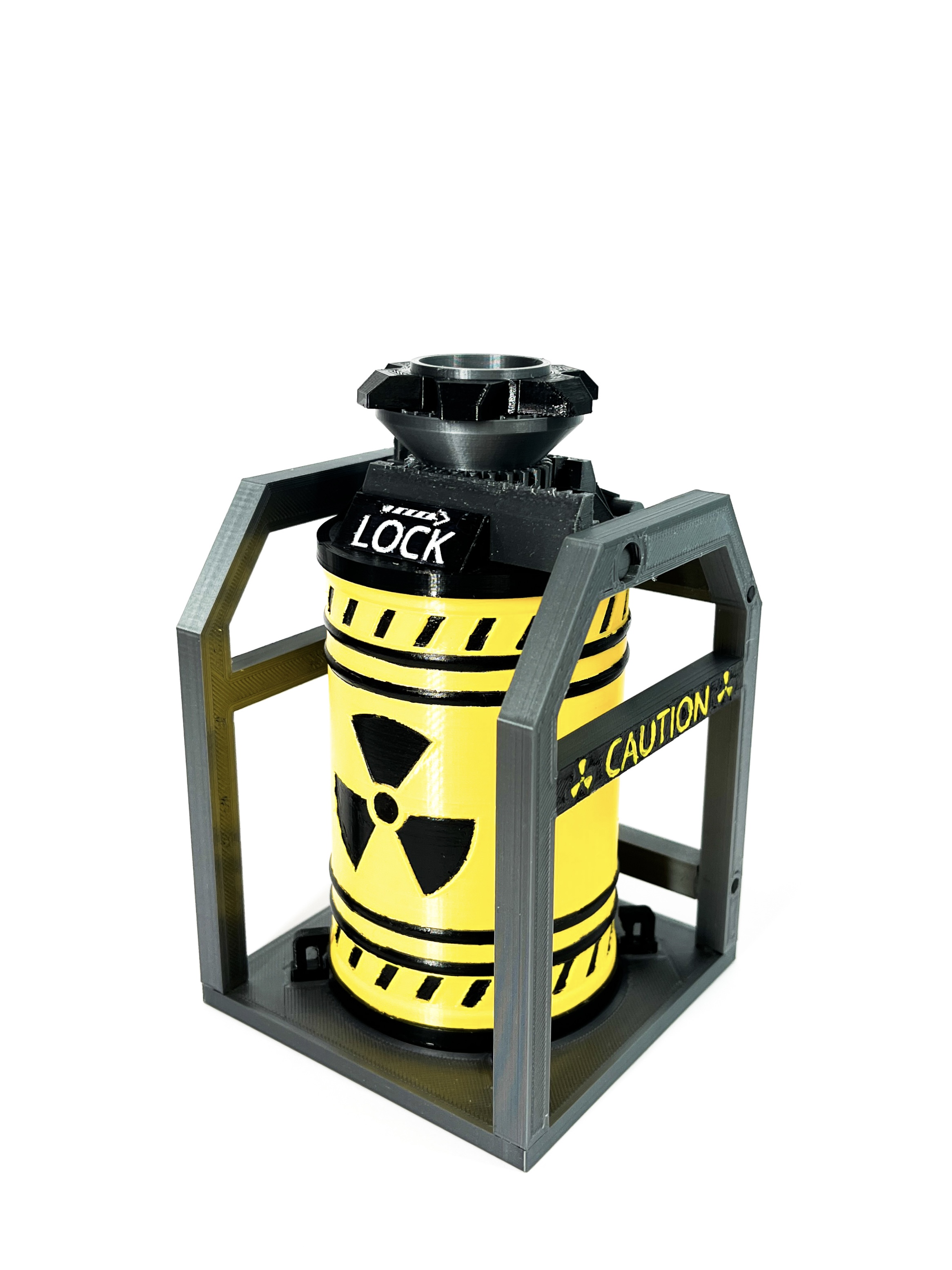Radioactive Waste Disposal Container (Not for radioactive disposal)