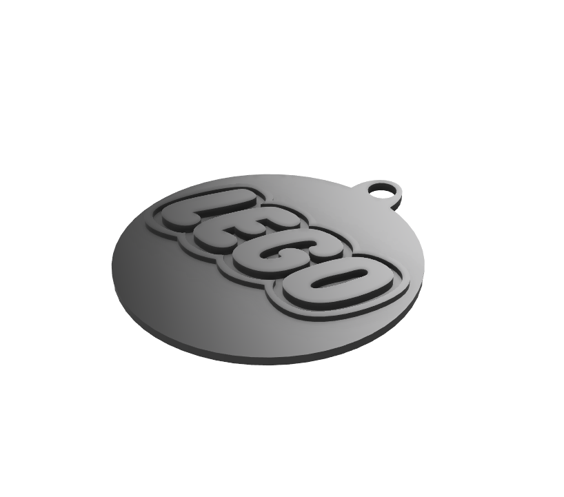 Lego keychain