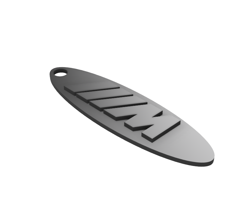 BMW M sport keychain