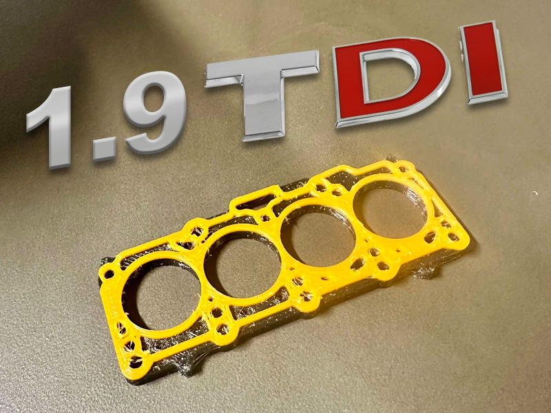 Head gasket keychain