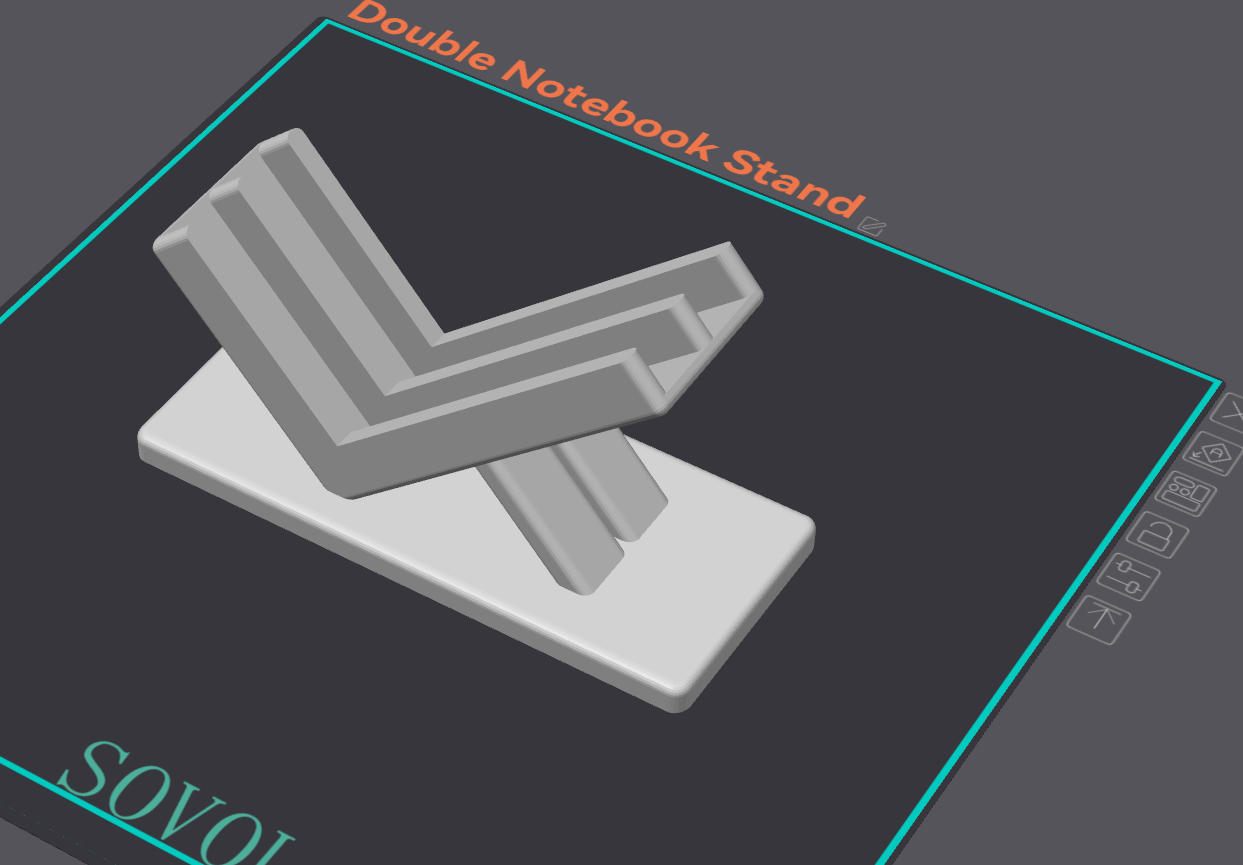 Double Notebook Stand — miniatura 3