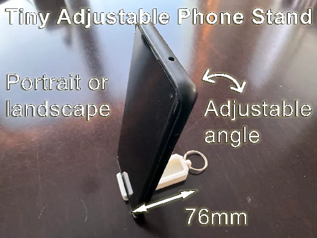 Tiny Adjustable Phone Stand