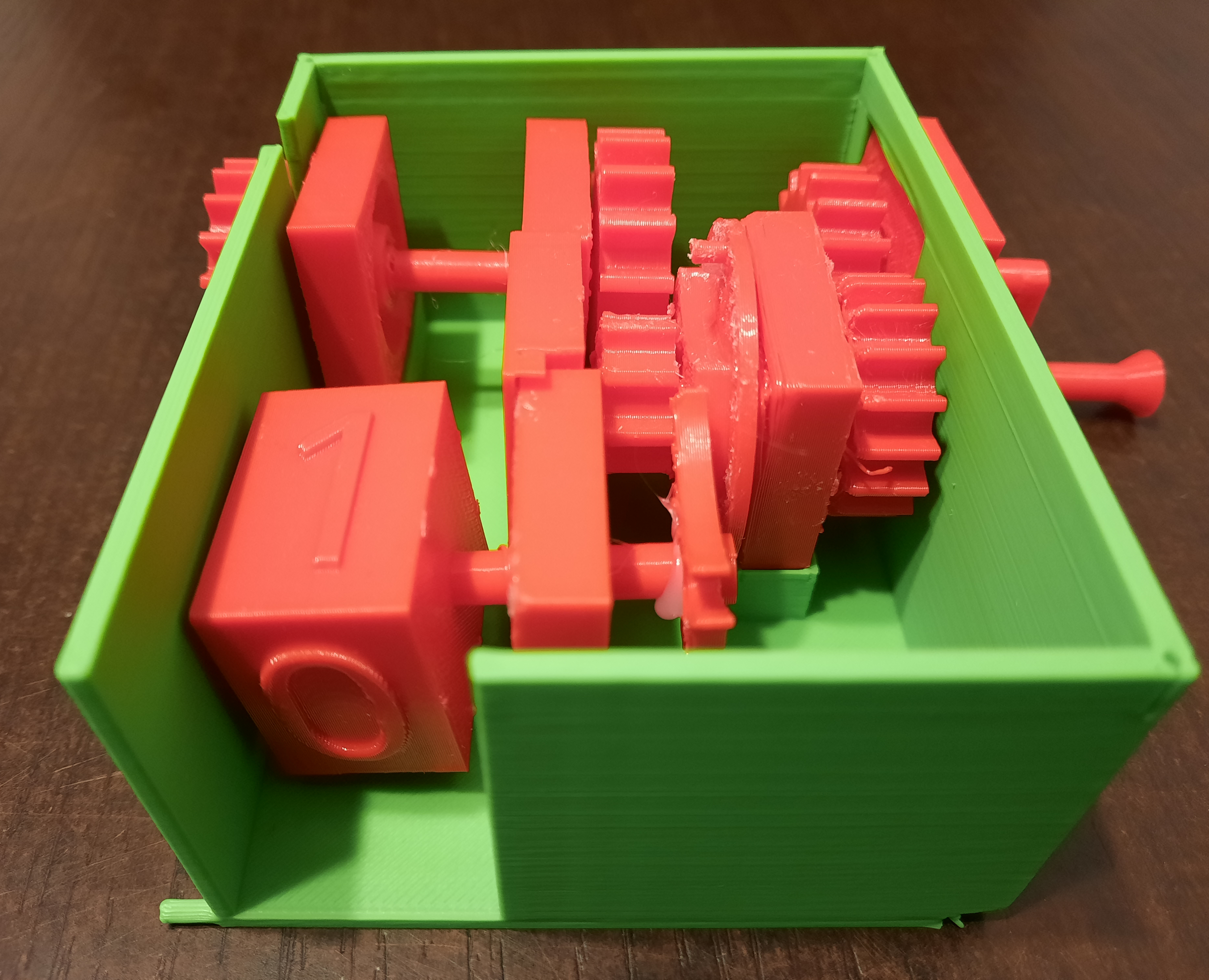 Modular Mechanical Binary Counter