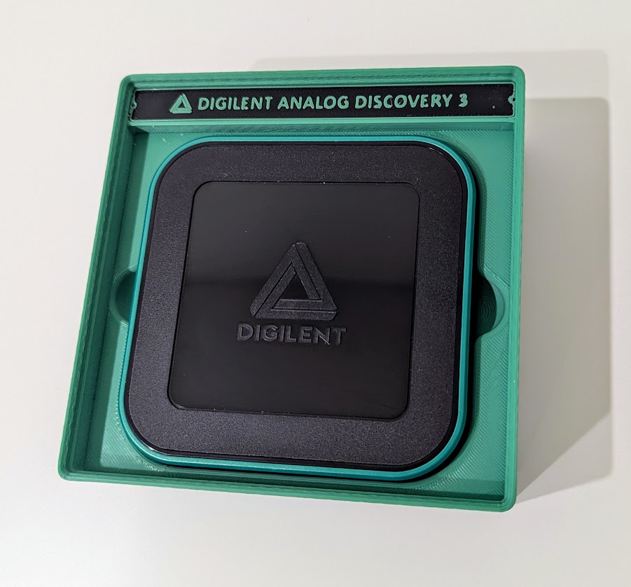 Digilent Analog Discovery 3 Gridfinity Bin