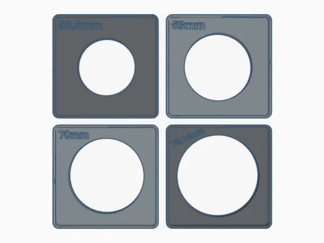 Graflex 4x5 Lensboards