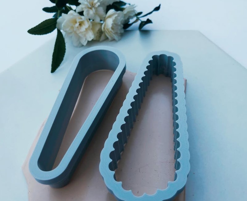 Hair Clip Clay Cutters