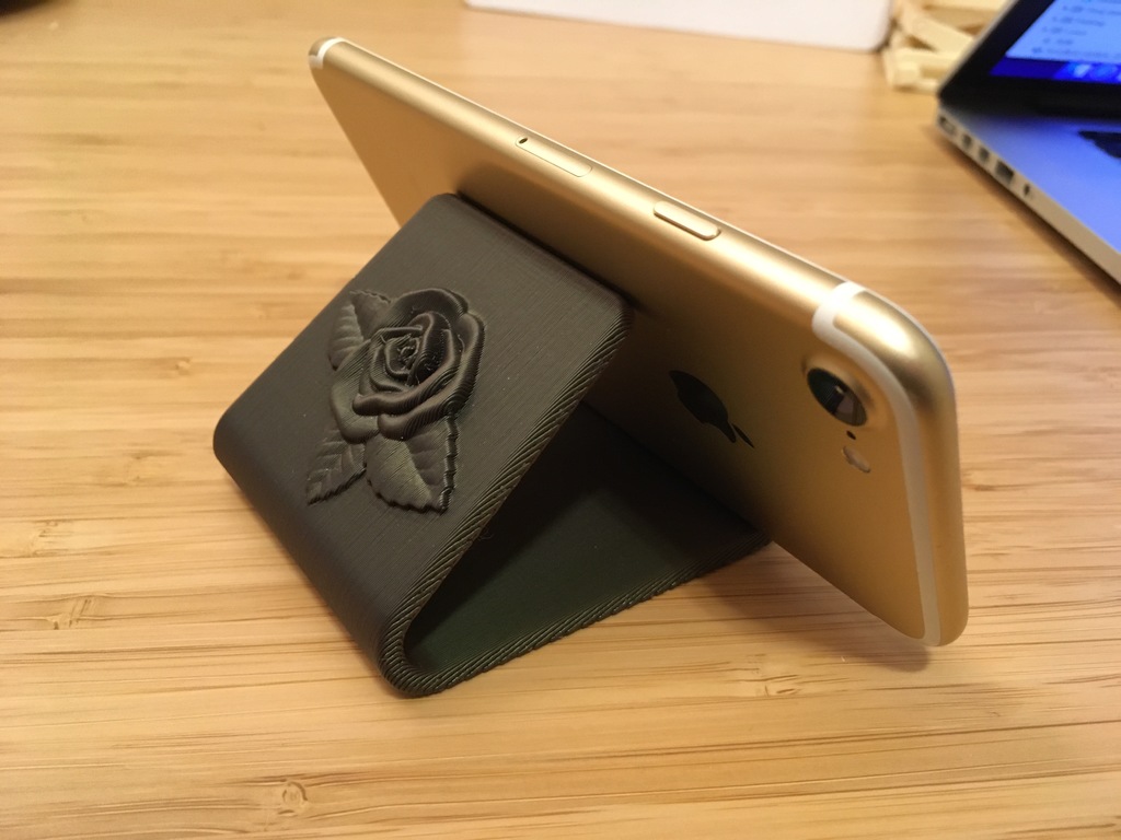 Phone stand with rose logo | valentine day