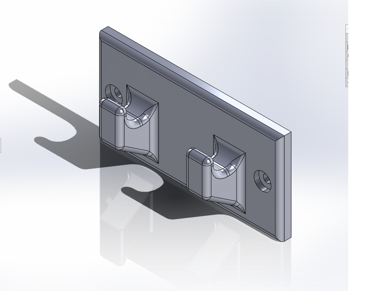 Miniatura 5 do modelo 3D RC Remote Control Wall Mount