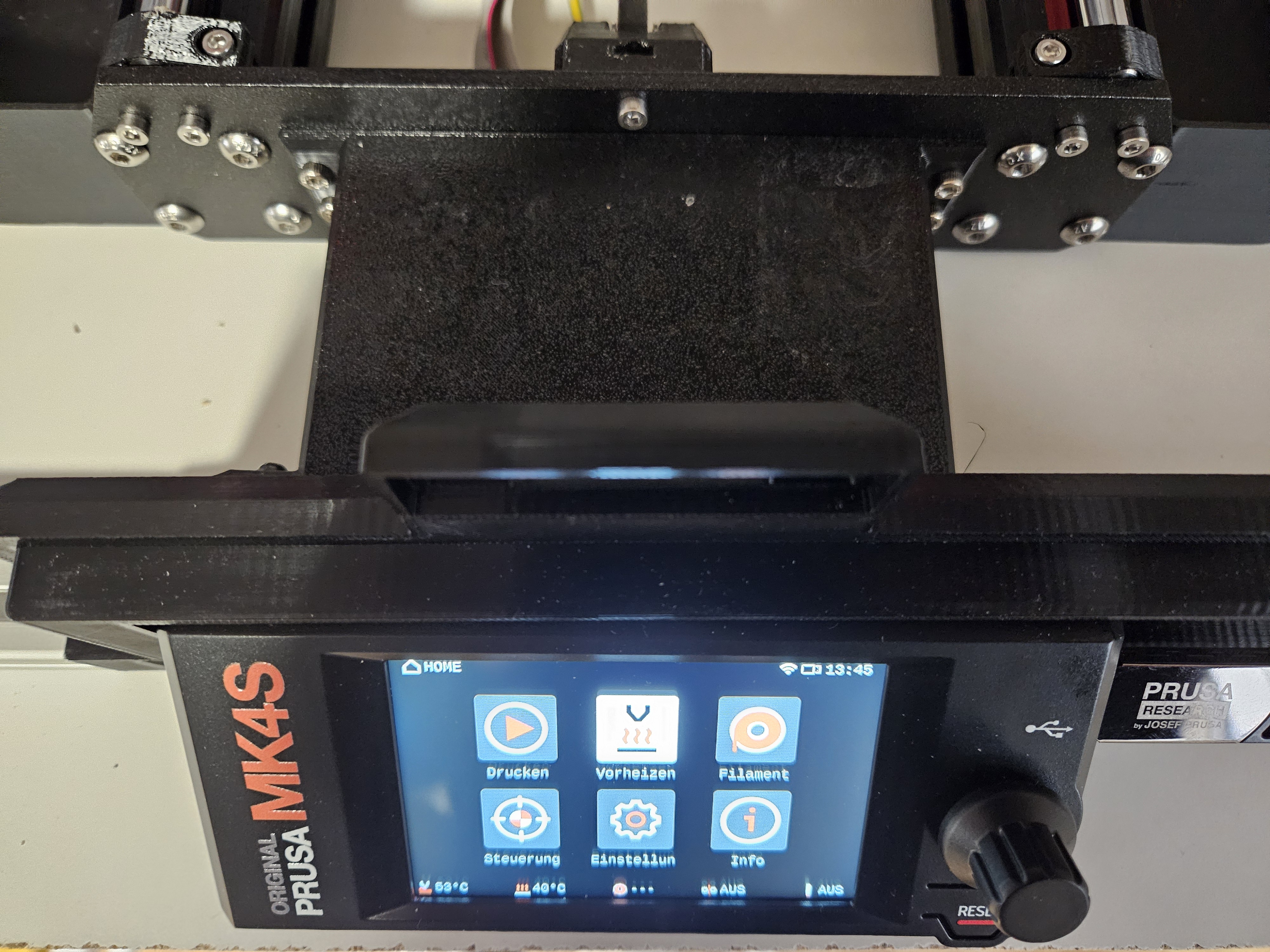 The HomeCube - Prusa Mk4S integration (New LCD Version)