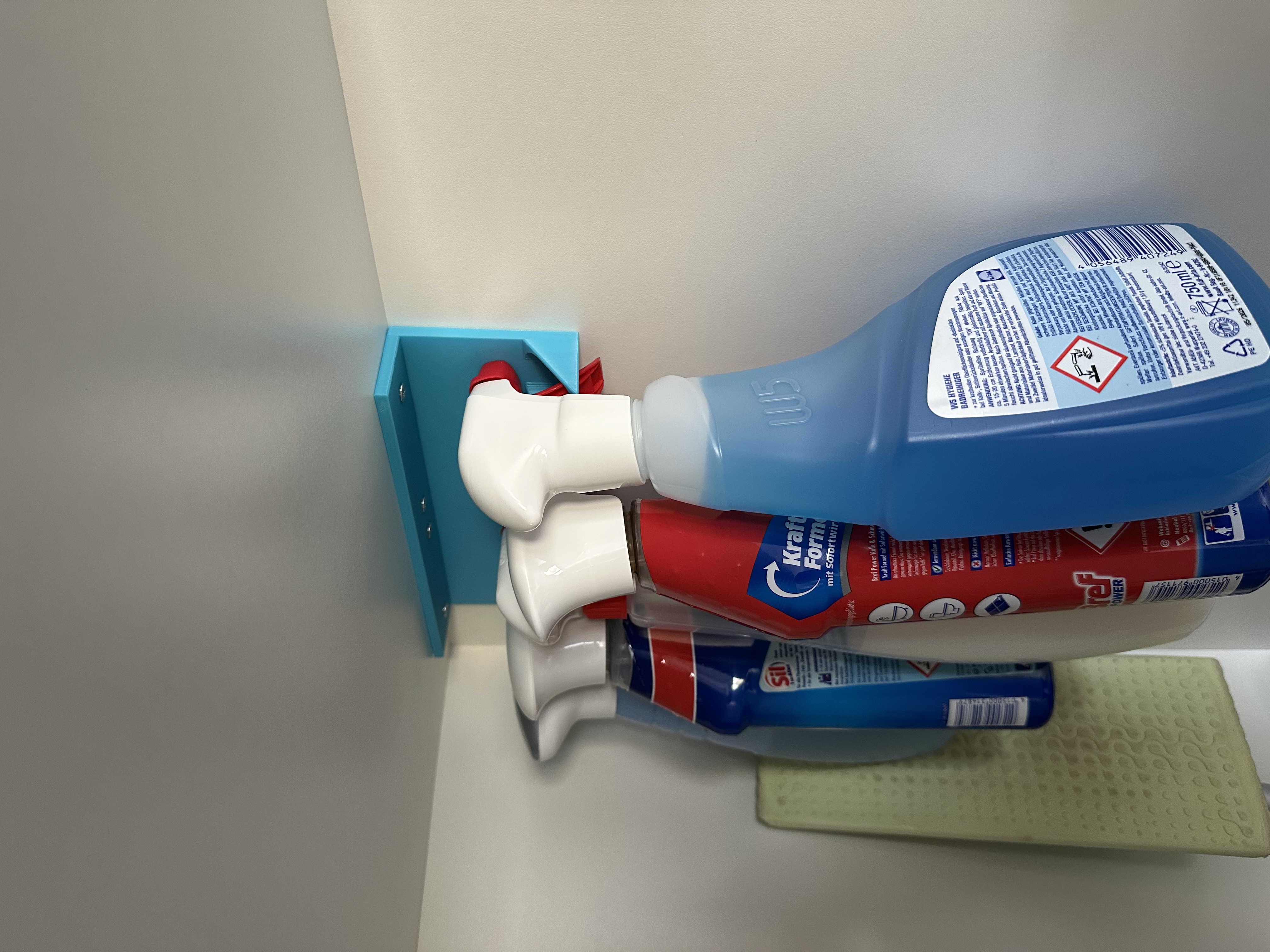 Sprühflaschenhalter für Wand oder Deckenmontage / Spray bottle holder (for top or wall mount)