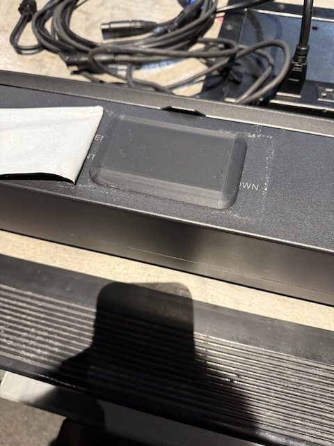 Chauvet Ovation CYC Button Coverplate