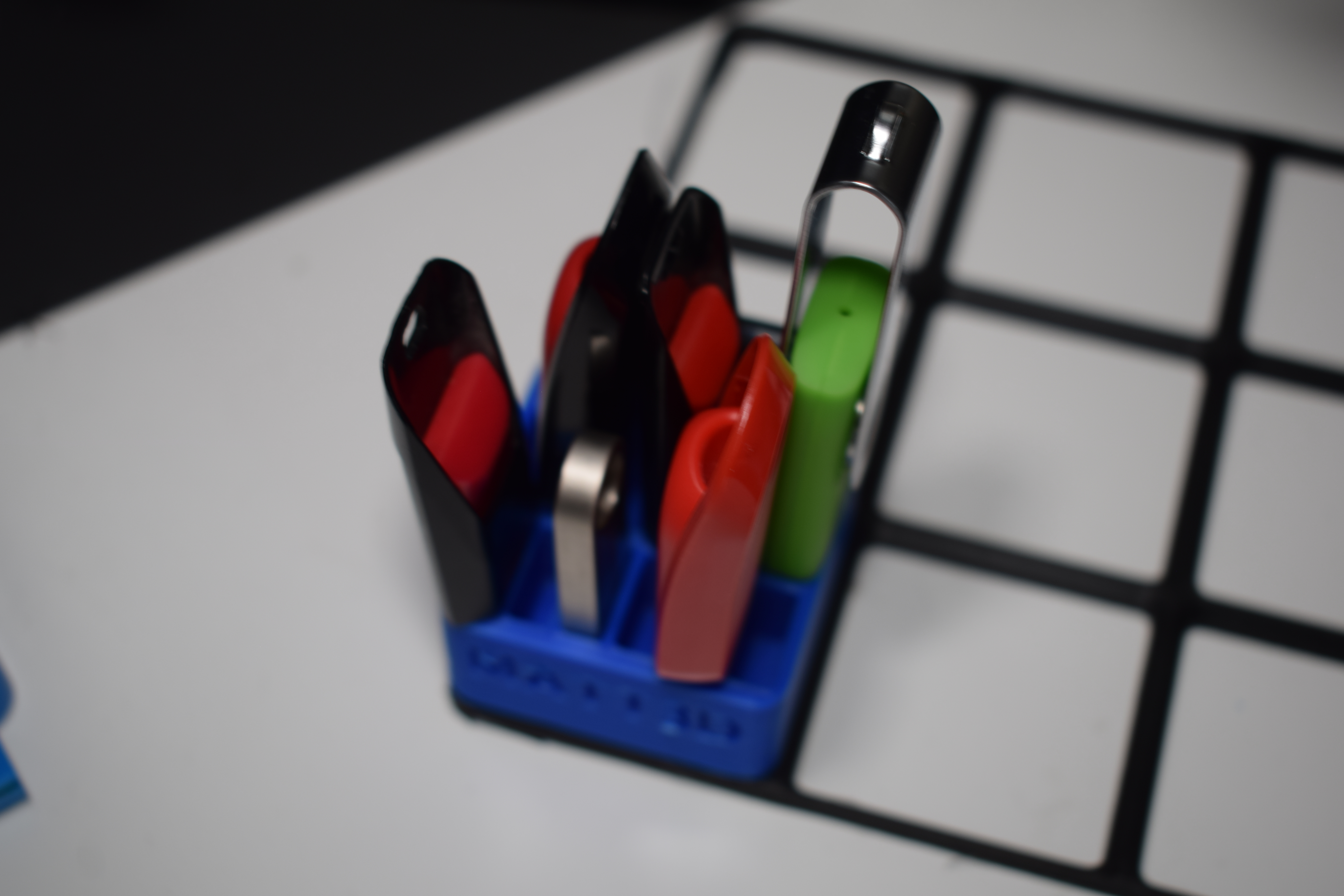 Gridfinity USB/SD/MICROSD Holder — miniatura 3