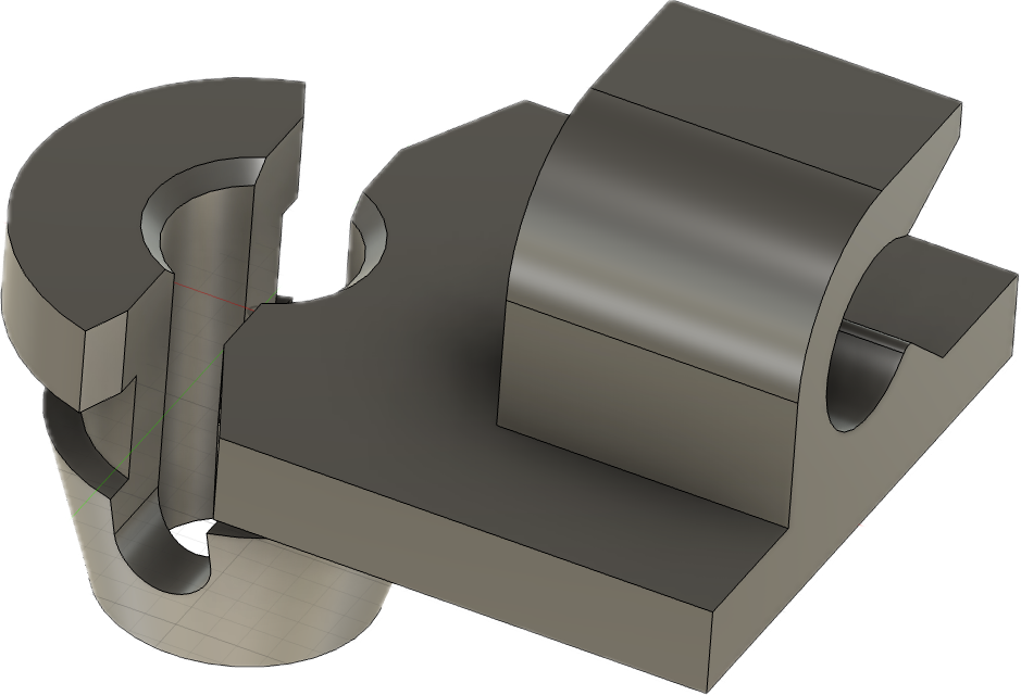 Türschloss Clip Ligier JS50 (Lieger)