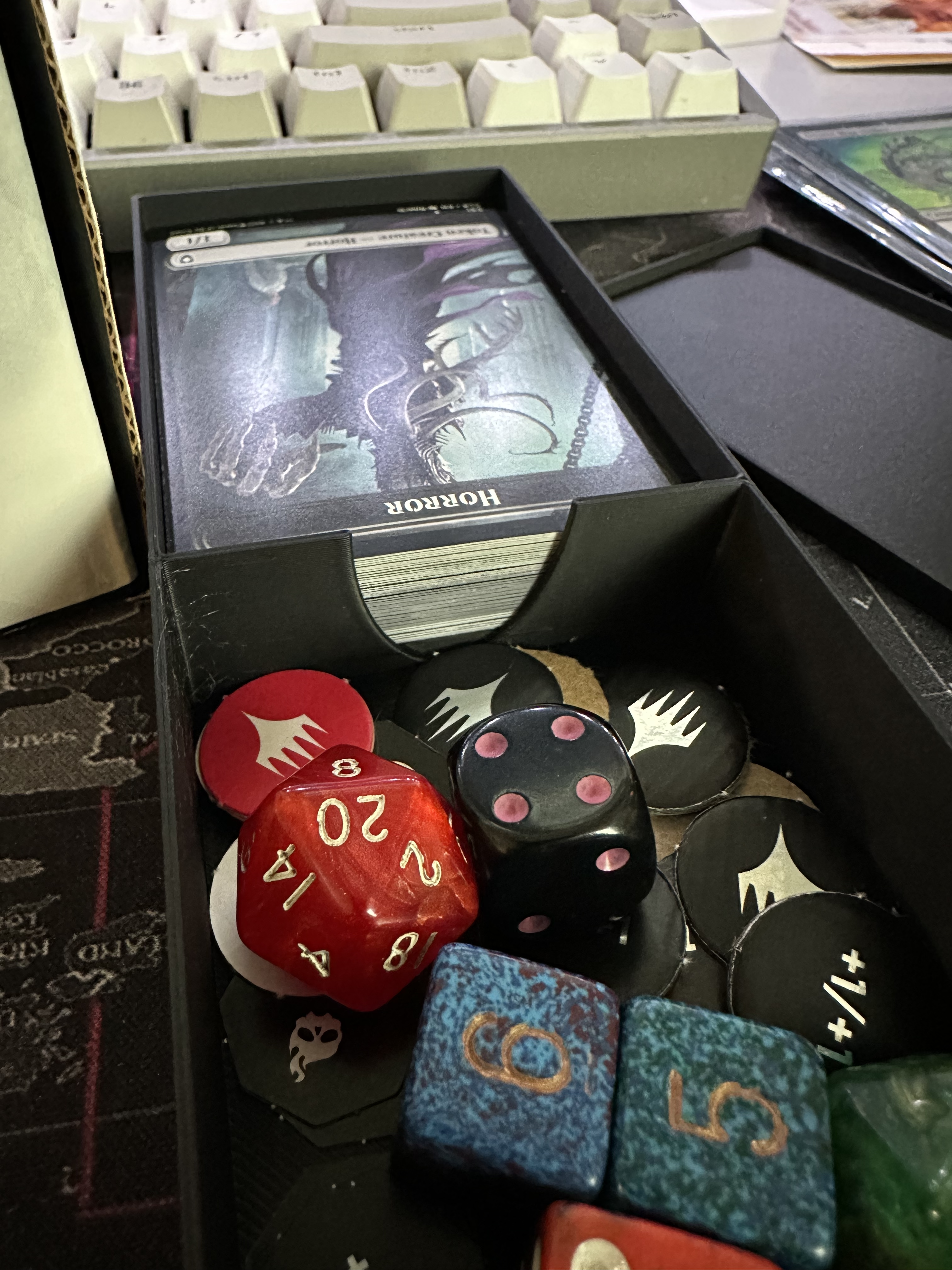 Token, Counter, Dice Box for Trading Card Games