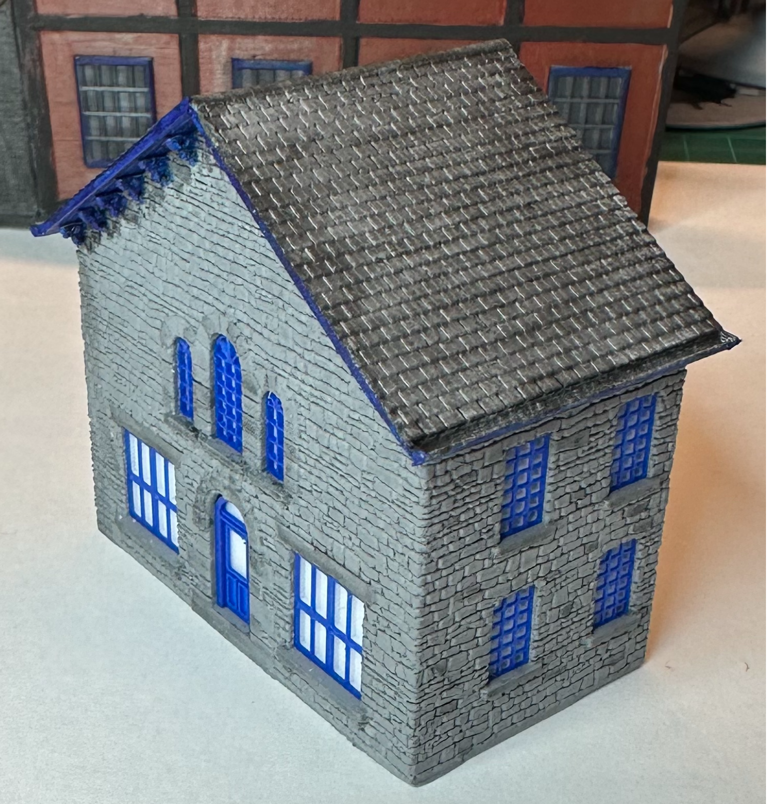 N Scale Rideau Street School