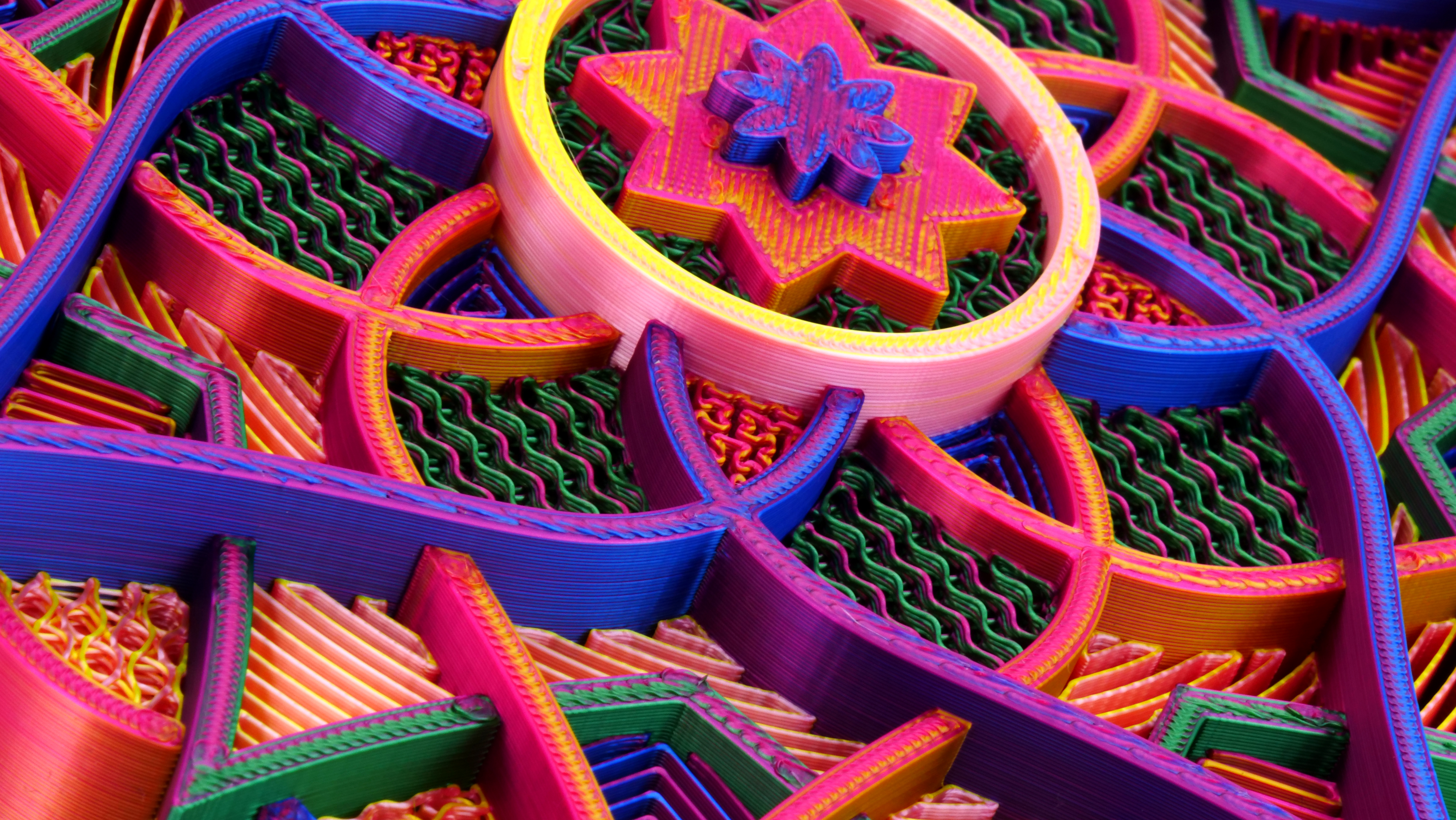 Miniatura 4 do modelo 3D Mandala (Single and Multimaterial)