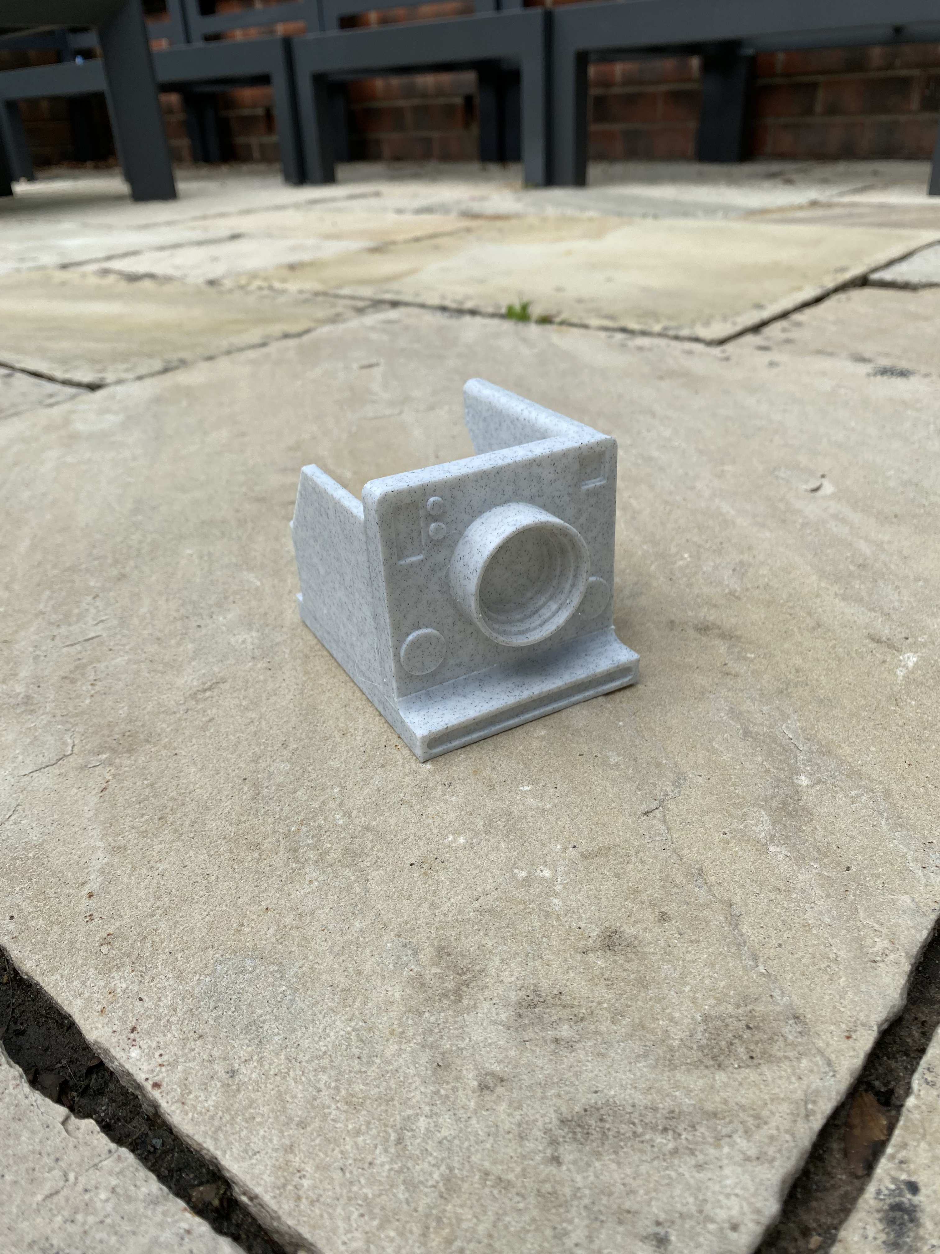 Polaroid Camera-Inspired Planter