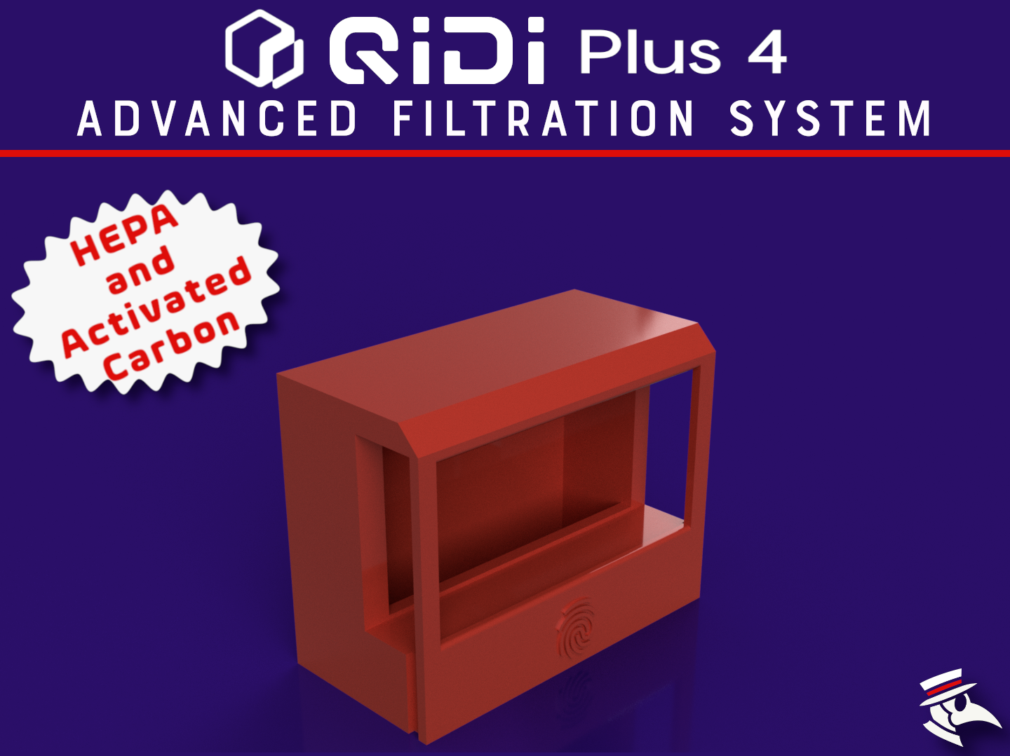 Qidi Plus 4 Advanced Filtration System