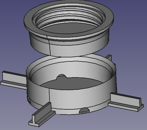 Mason Jar Adapter for growing microgreens