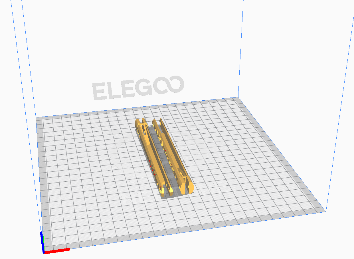 Reinforced Handle for Fully Printable V2 Balisong Butterfly Knife by NightRaid