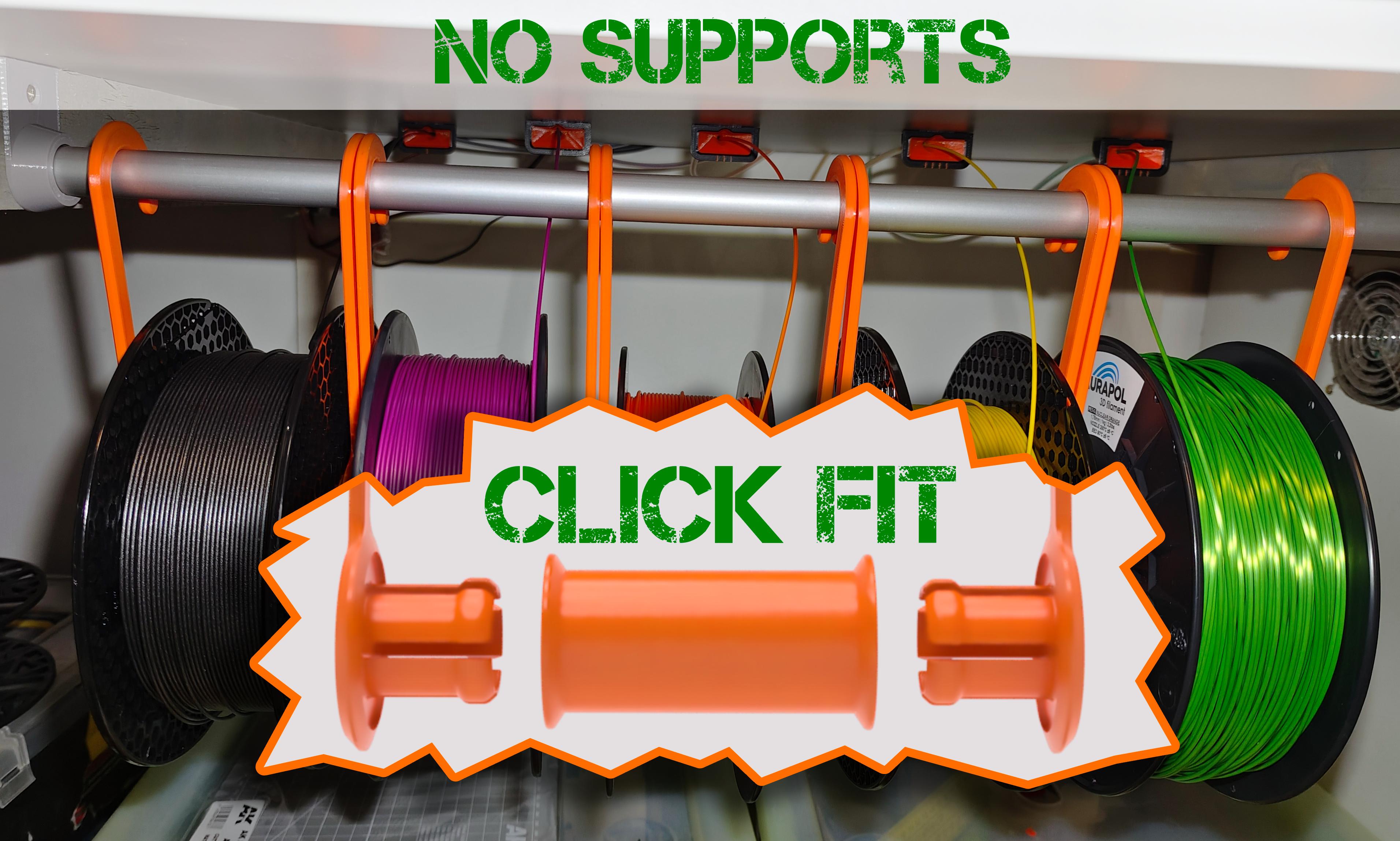 Hanging filament spool holder