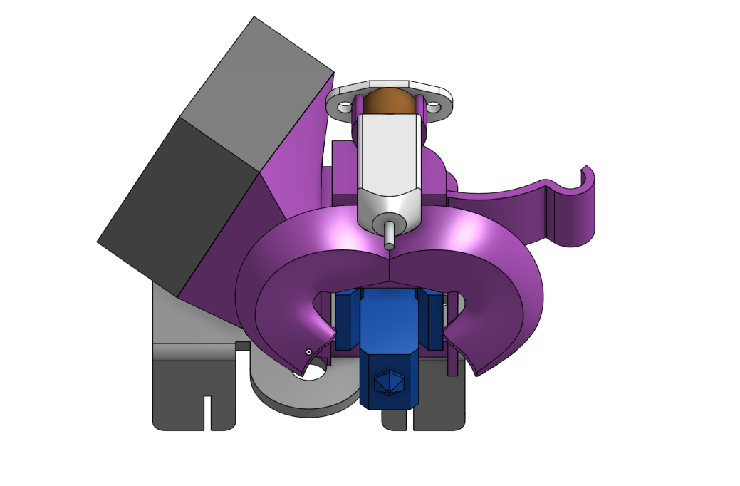 Super Ugly But Light for TZ E3 V6 Hotend