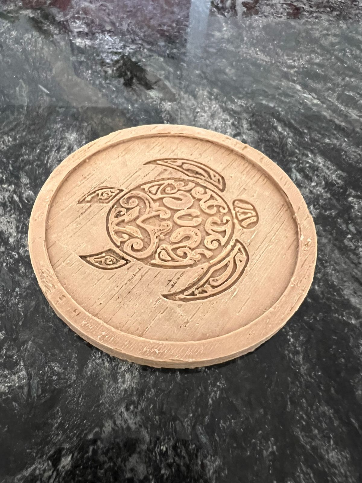 Tribal Turtle Coaster