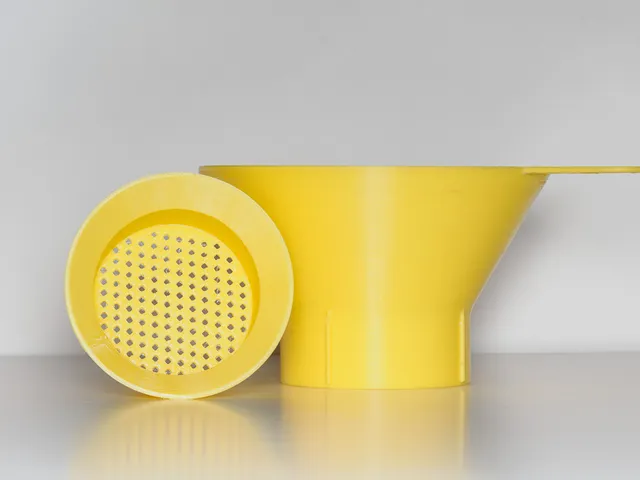 Wide Mouth Jar Funnel w/Strainer