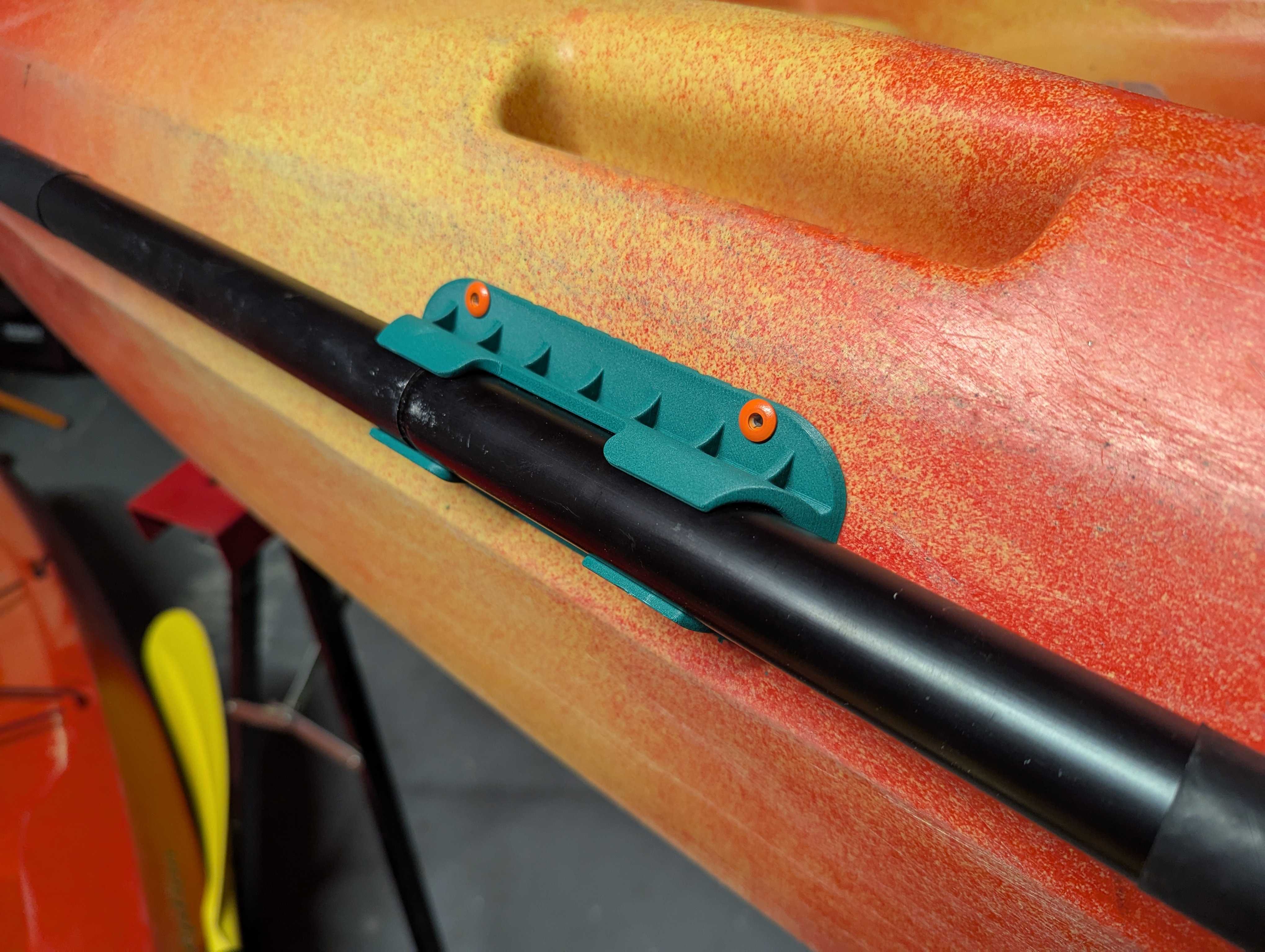 Kayak Paddle holder - for 3/16" rivets.