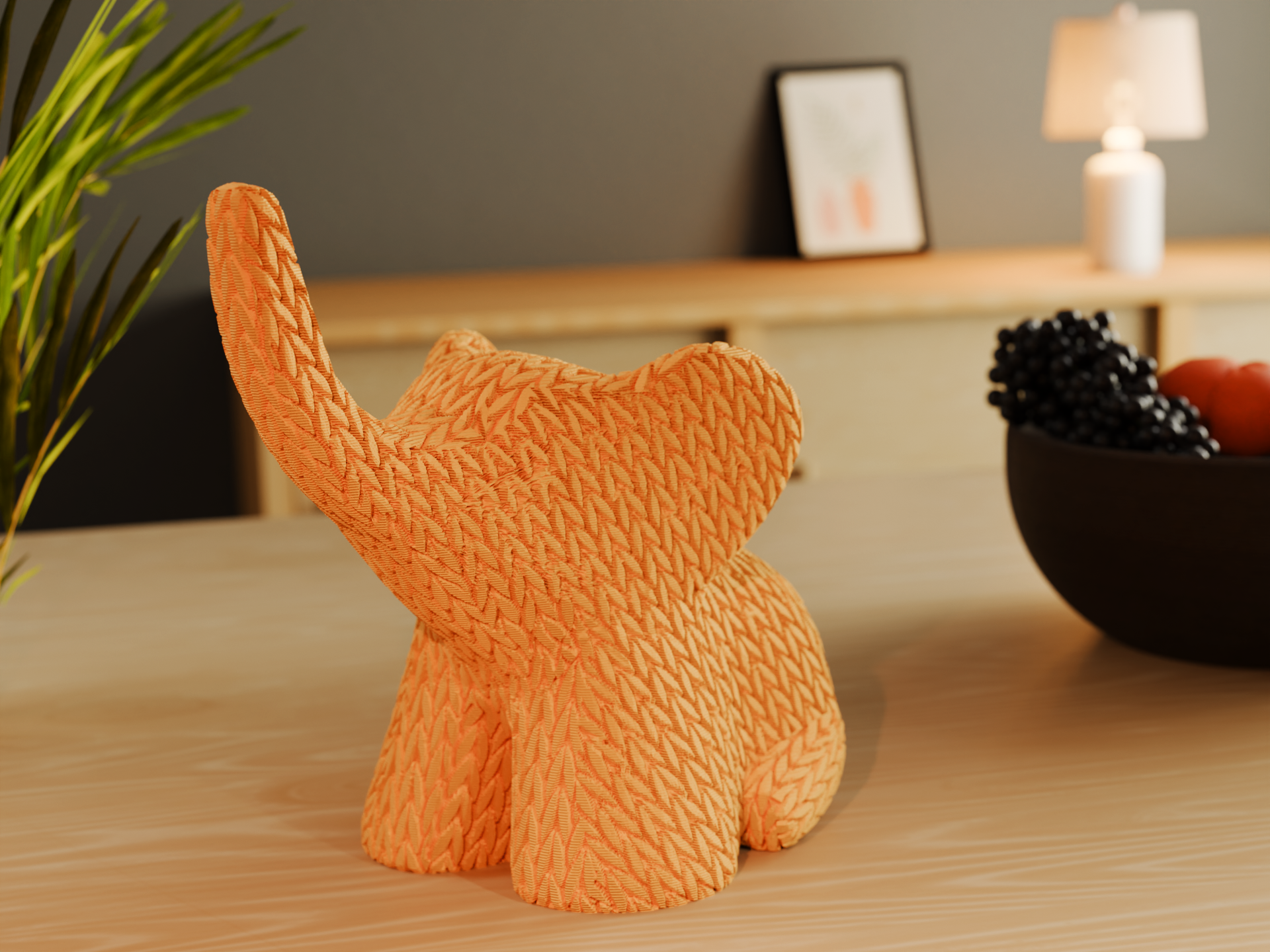 Knitted Elephant
