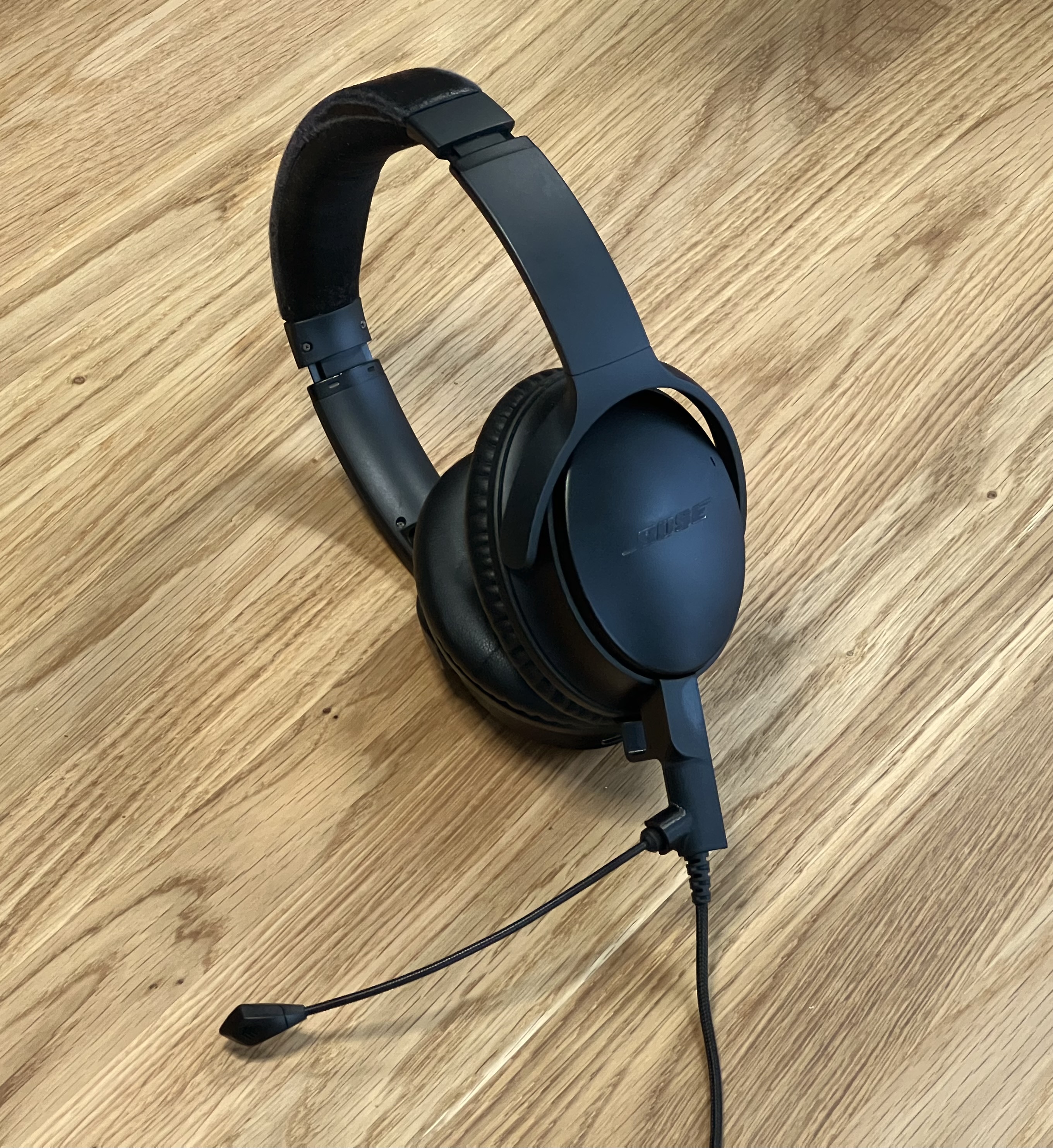 Bose QuietComfort 35 adapter for V-MODA BoomPro Microphone