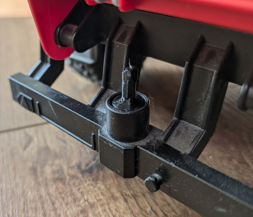 Bruder Hitch Pin Replacement