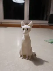 Sitting Cat Figure