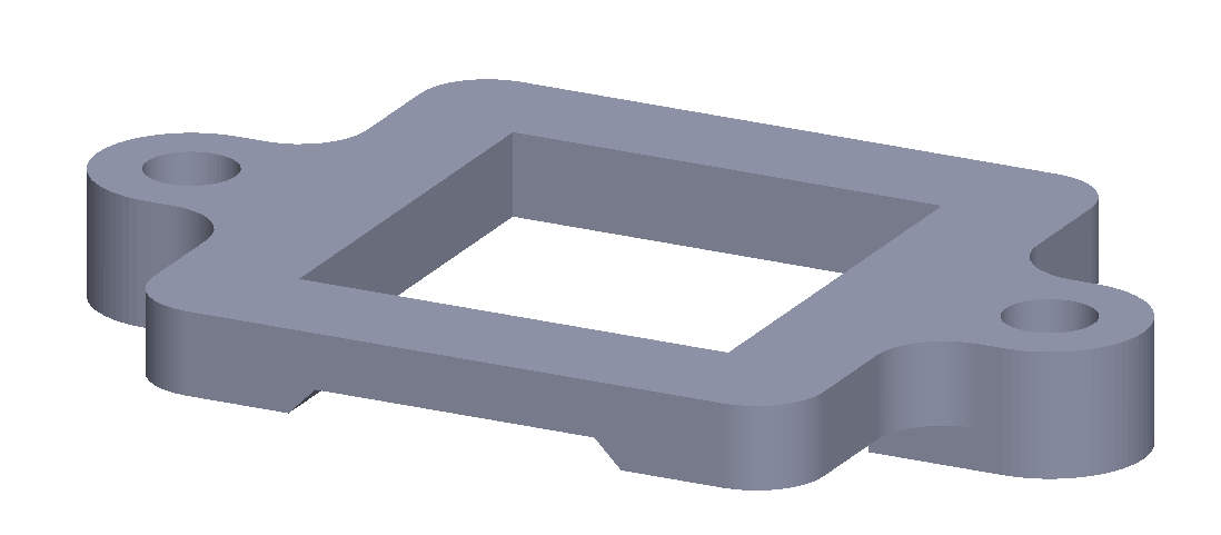 Blitz Mini GPS holder with strap for drones for 20x20mm unit
