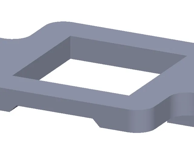 Blitz Mini GPS holder with strap for drones for 20x20mm unit