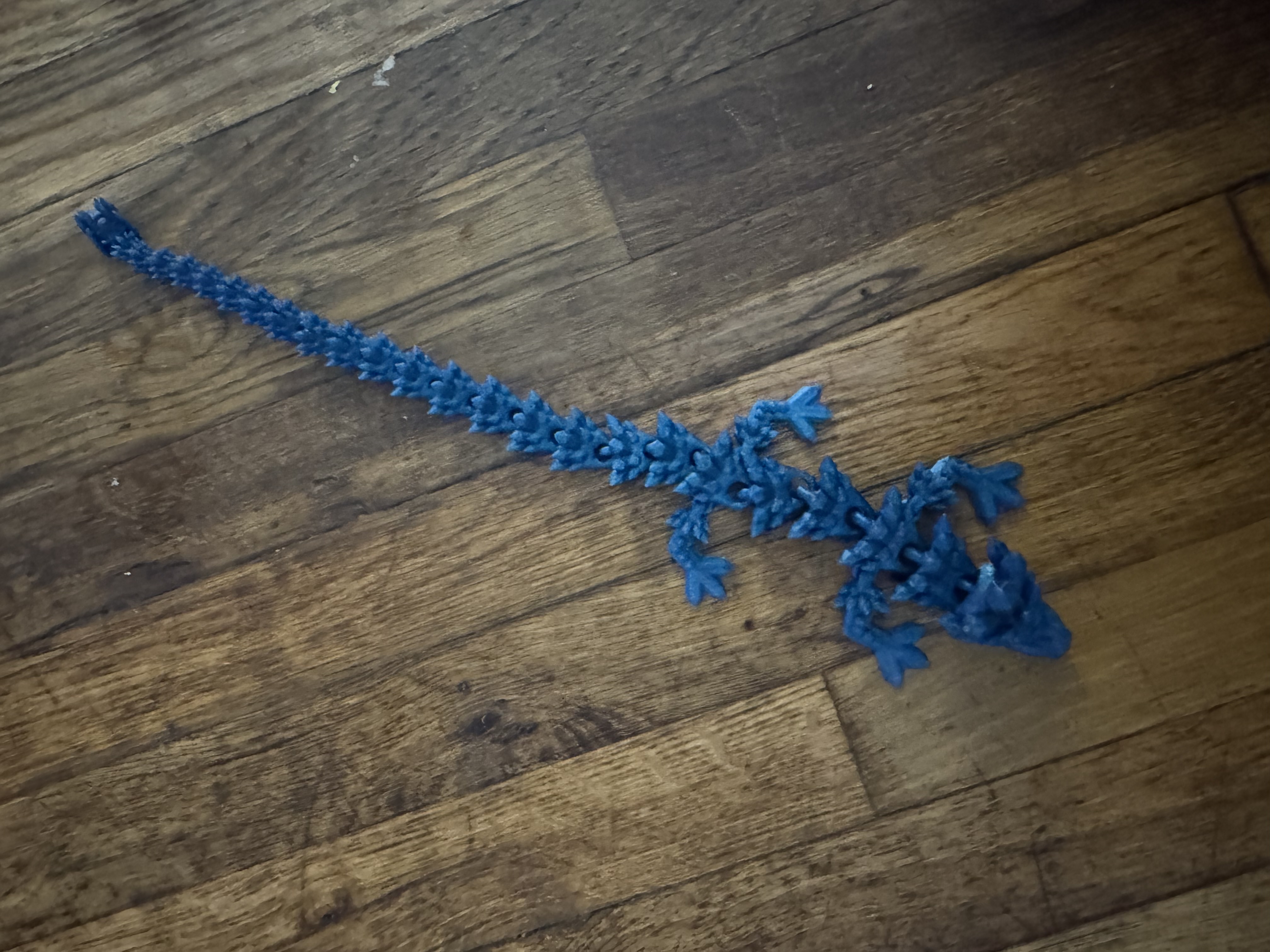 Flexible crystal dragon