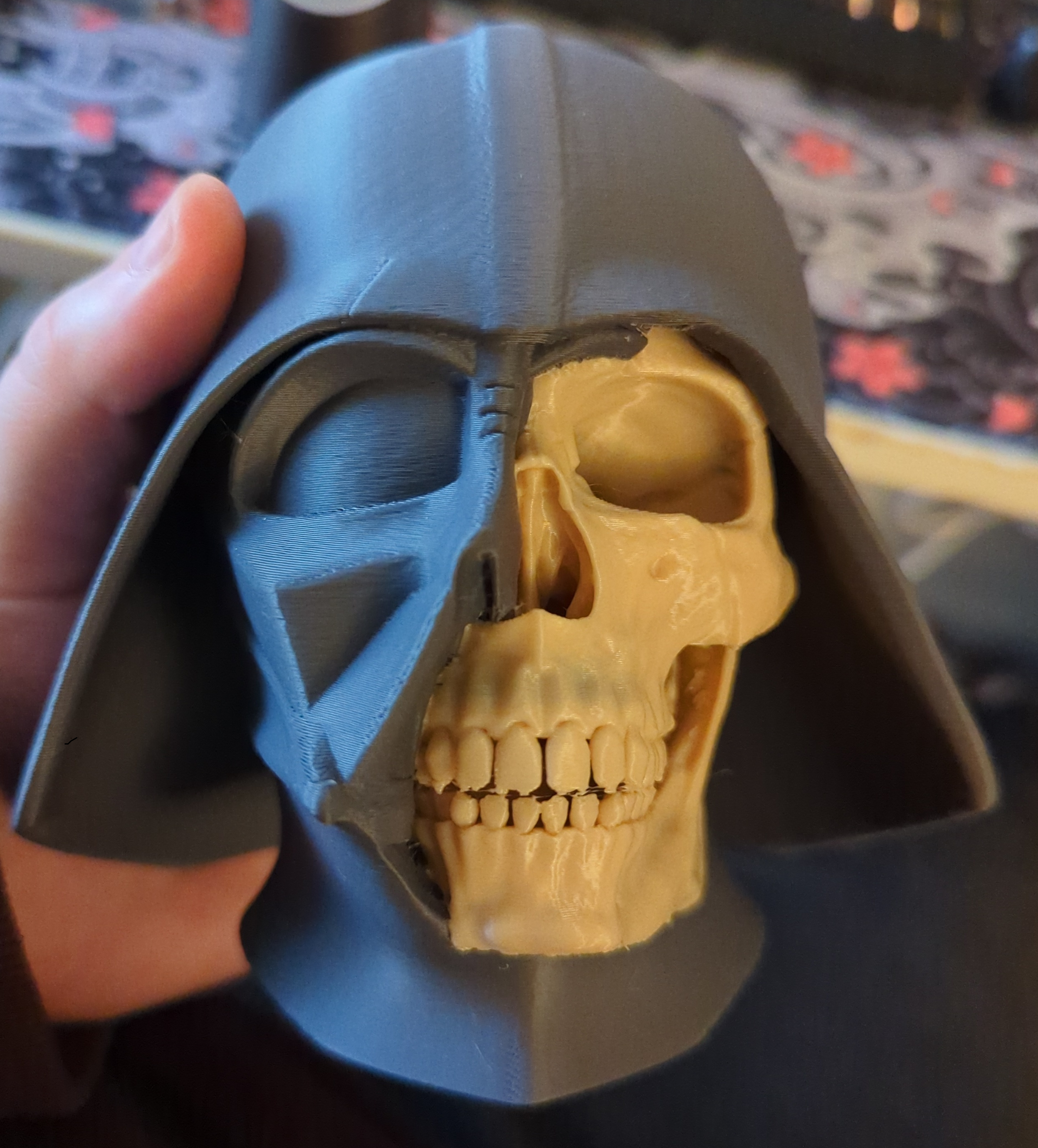 Darth Vader Skull Painted MMU3