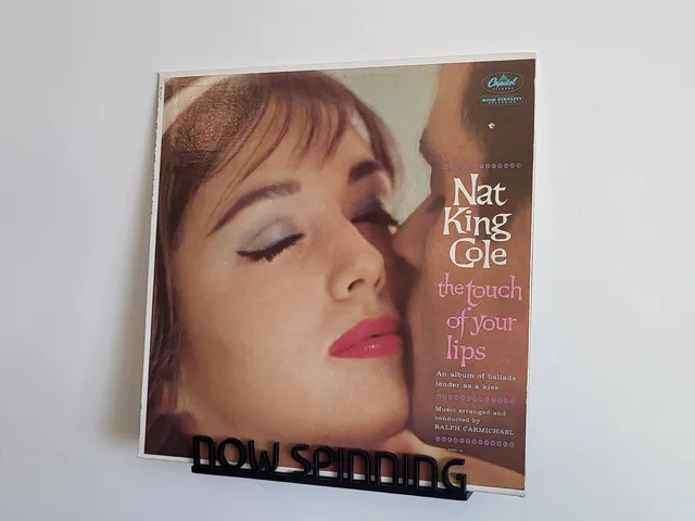 Now Spinning Vinyl Record Shelf