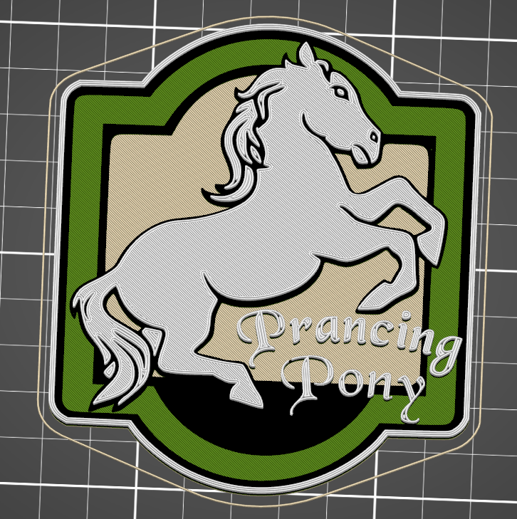 Prancing Pony Coaster