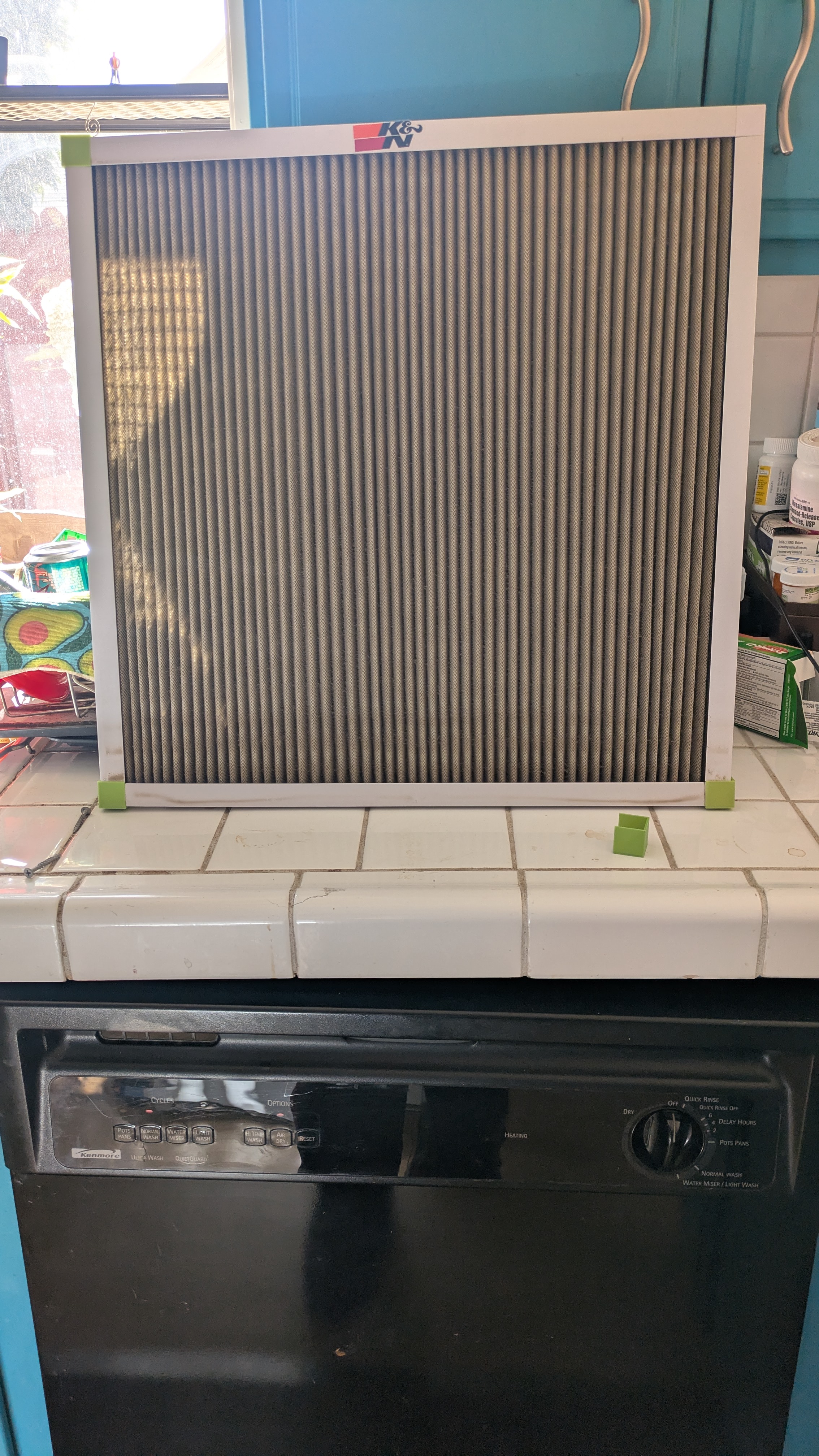 K&N Home Furnace Air filter Adapter